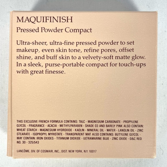 Vintage Lancome Commemorative Edition Maquifinish Pressed Powder Compact - Picture 10 of 10